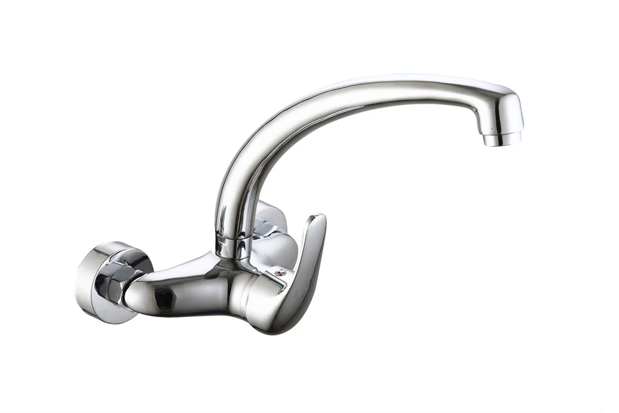 Grifería GPF001 Bateria łazienkowa ścienna Srebrny