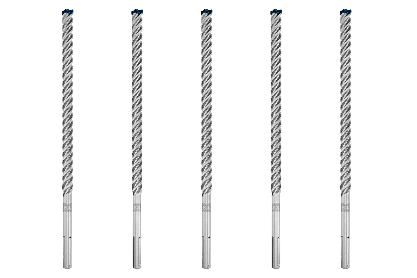 Bosch EXPERT Wiertła udarowe SDS max‑8X Ø25 mm, dł. 520 mm, 5 szt.
