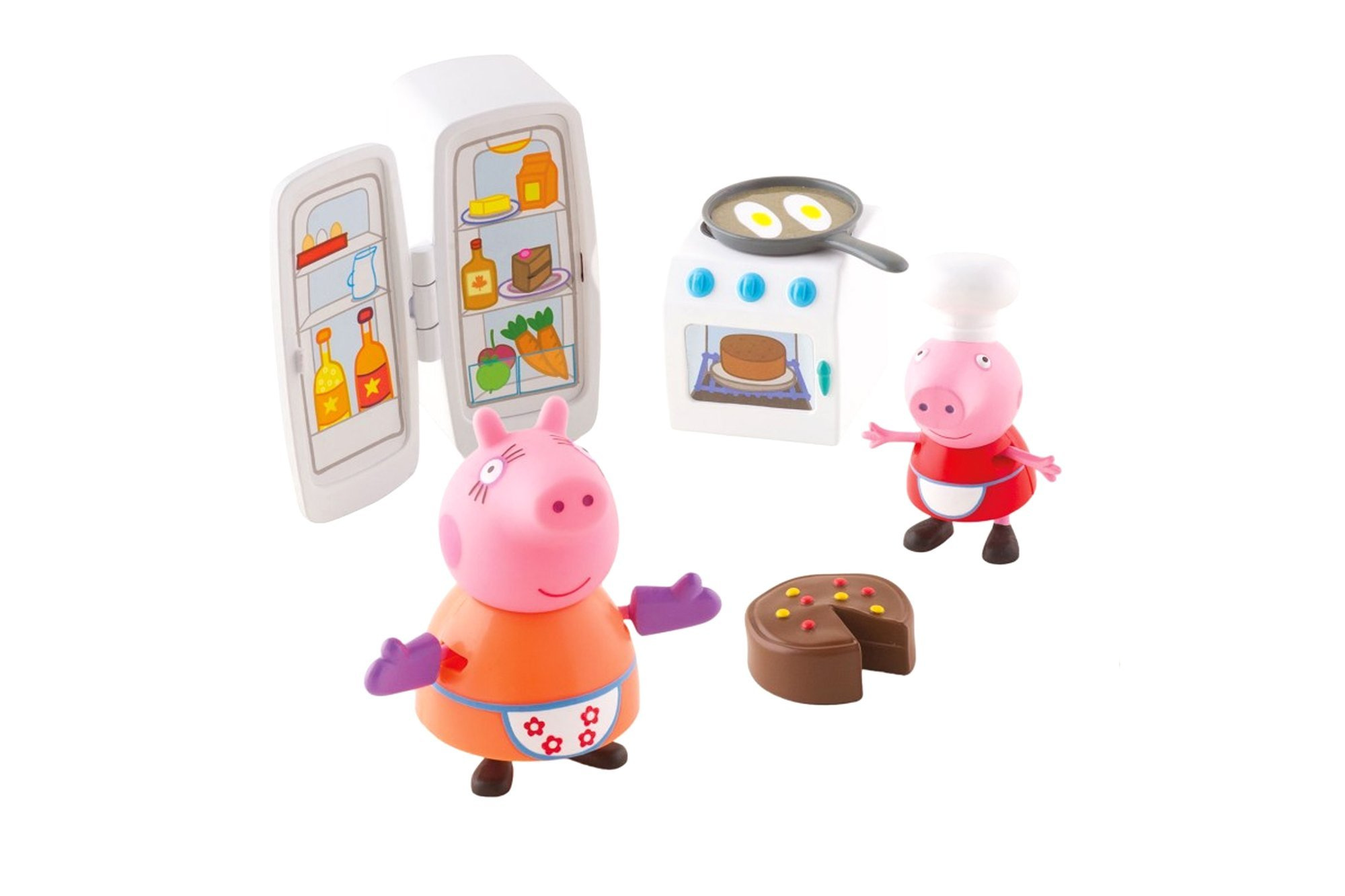 TM Toys Świnka Peppa - Zestaw Kuchnia Peppy i 2 figurki