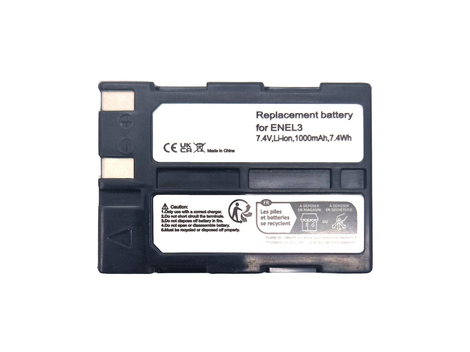 EN-EL3 Battery for Nikon D50 D70 D70s D100 1000mAh