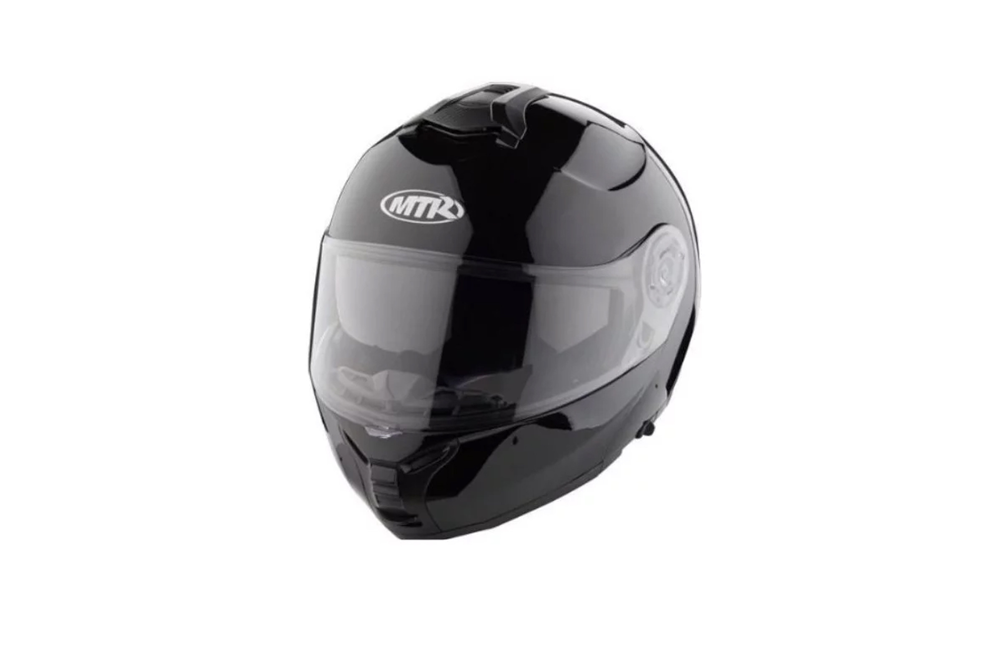 MTR K-13 XL Motorradhelm – Integralhelm, Mattschwarz