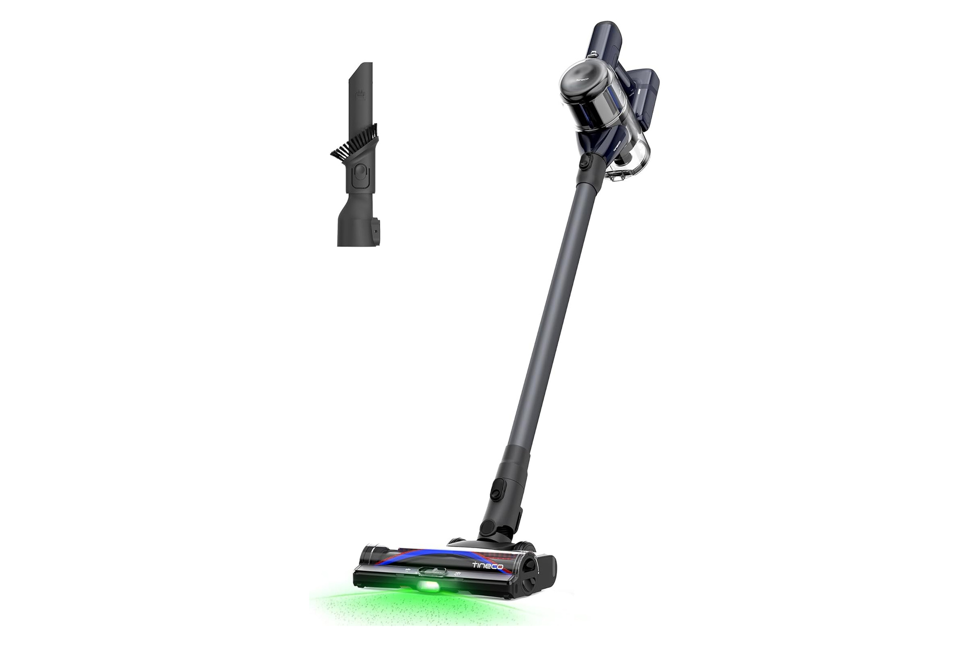 Tineco Pure One S50 Cordless Vacuum 150AW 95min ZeroTangle Green Light