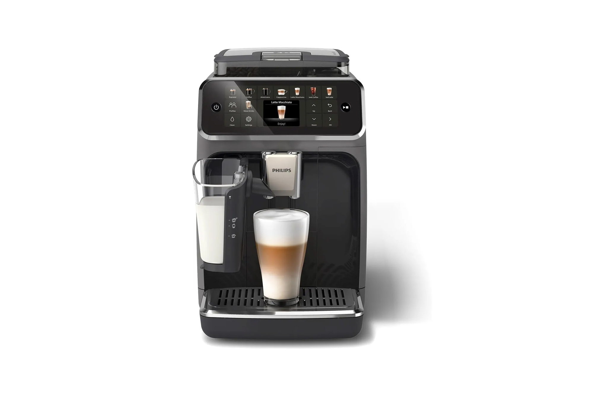 Philips Kaffeevollautomat LatteGo EP5544/50 Serie 5500 SilentBrew