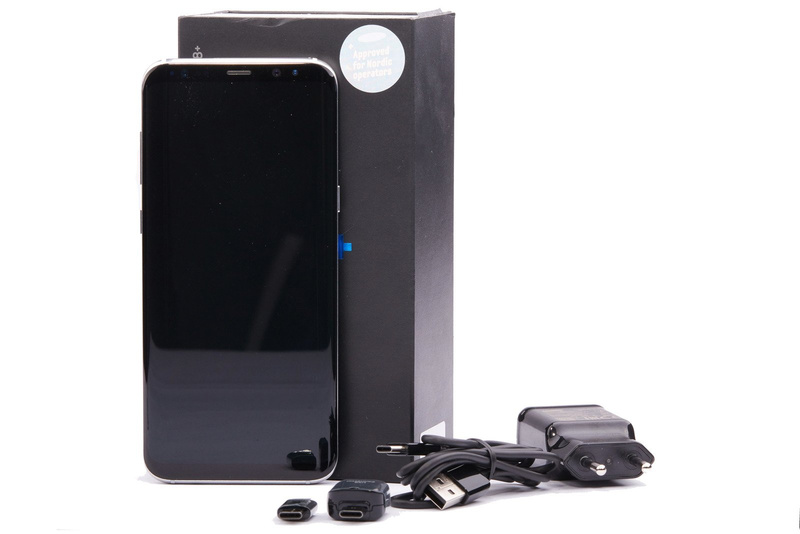 Samsung Galaxy S8+ Plus Black Klasse C Anzeige schwarze Markierung