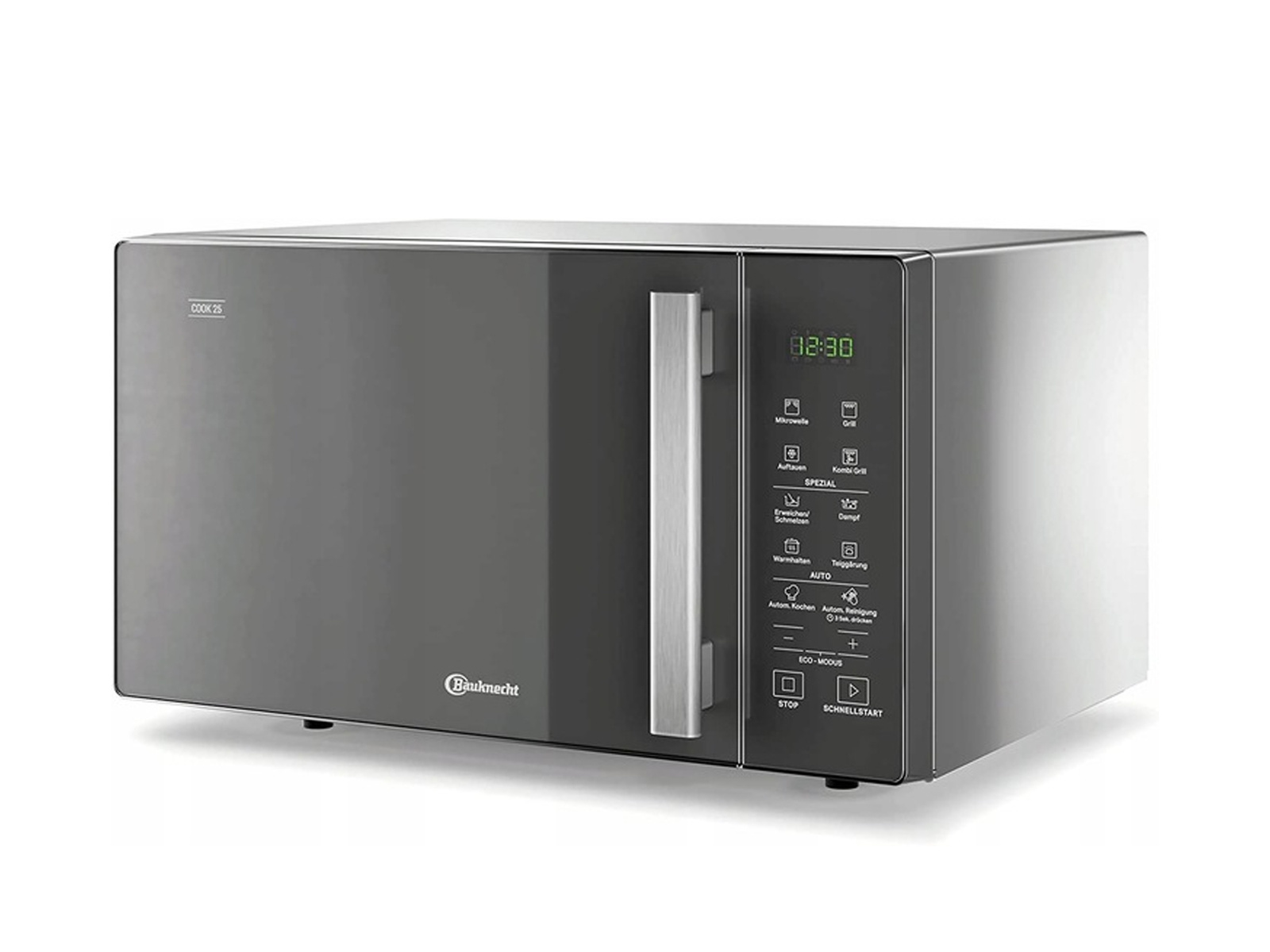 Bauknecht MW254SM 25 l Mikrowelle mit Grill- und Dampffunktion