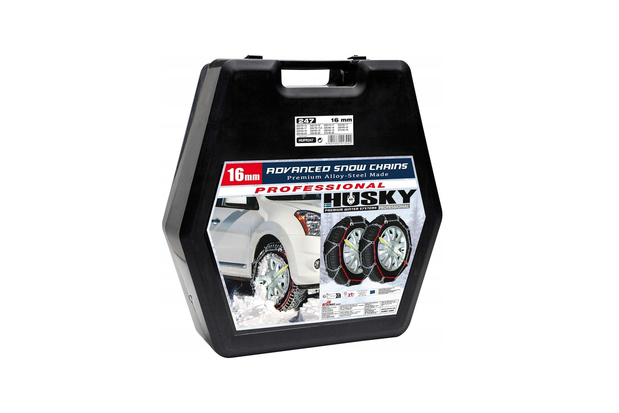 SUMEX HUPR247 4WD Husky Professional 16 mm Schneeketten