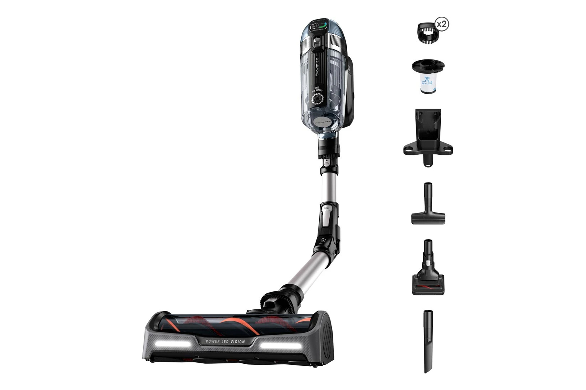 Rowenta X-Force Flex RH9958WO Cordless Vacuum 70min HEPA Filter
