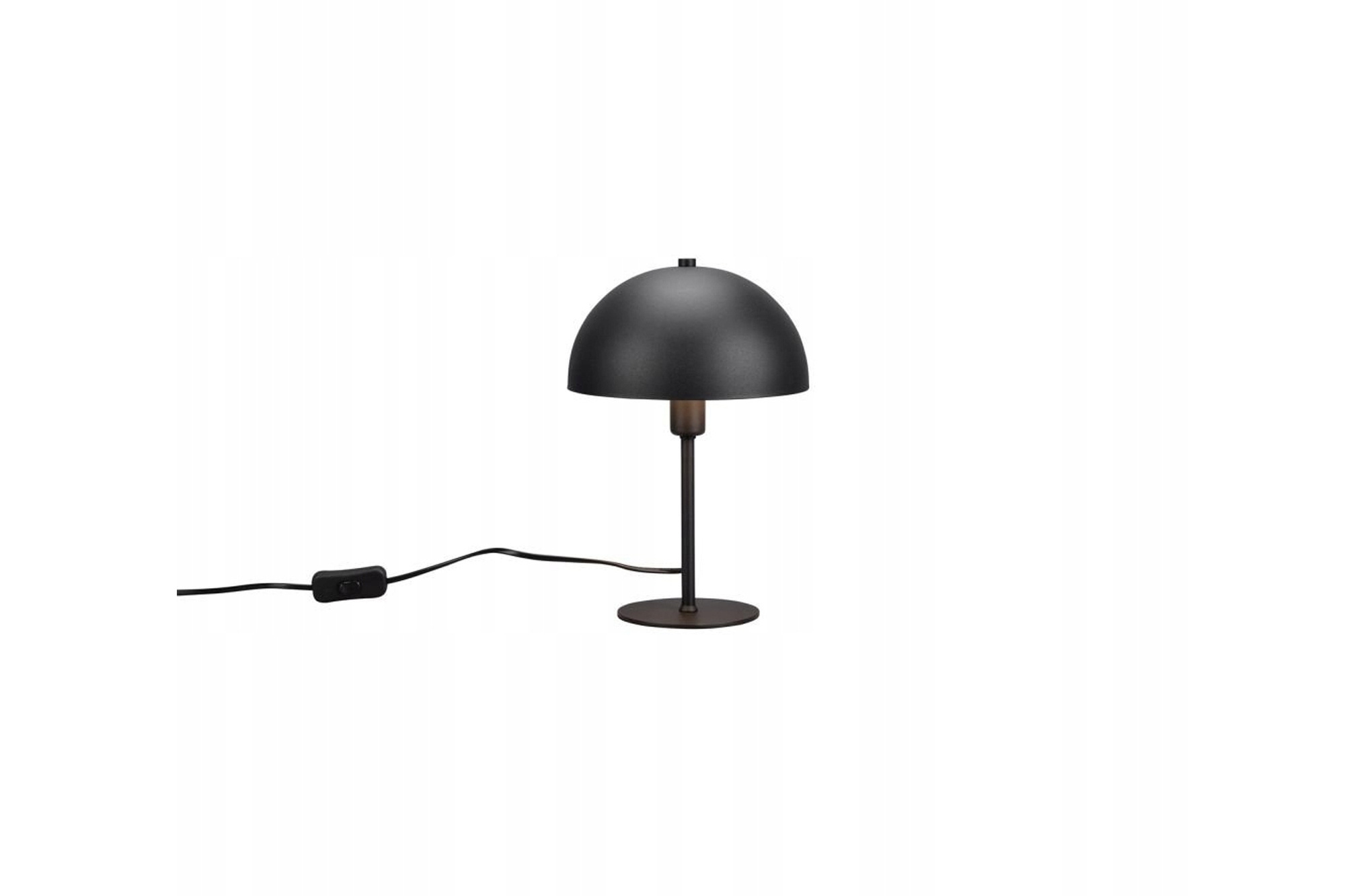 Black modern bedside table lamp for the bedroom NOLA 506200132 Trio