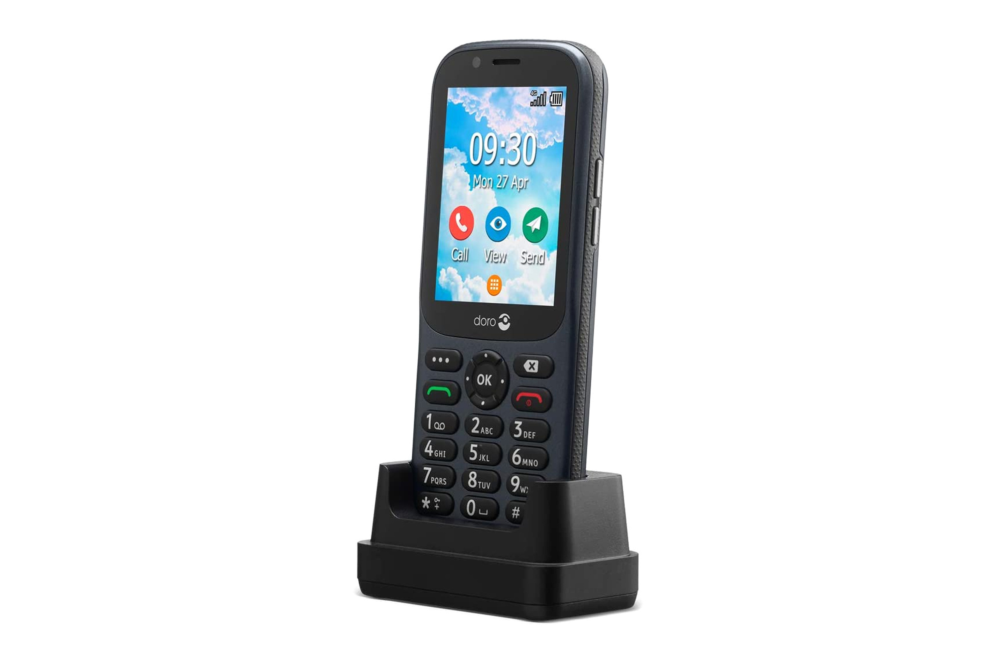 Doro 731X 4G Gray Mobile Phone for Seniors