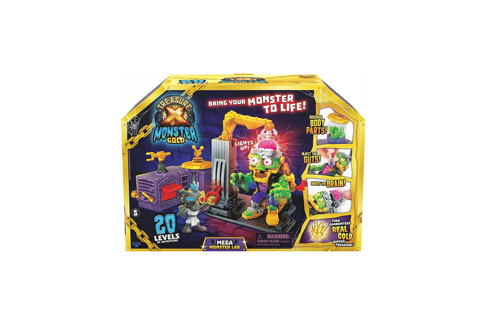 Moose Toys Treasure X Monster Gold Lab Set