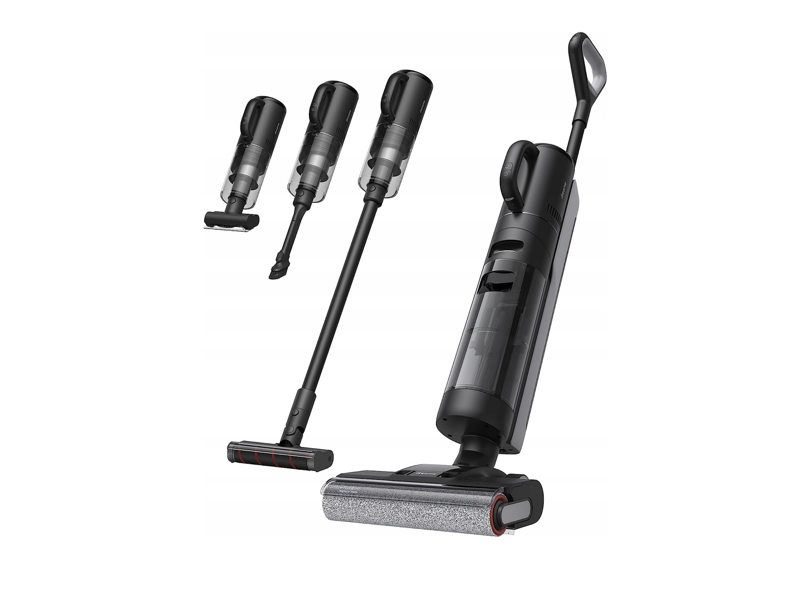 Dreame H12 Dual Staubsauger Kabellos Wischen LED 4000 mAh