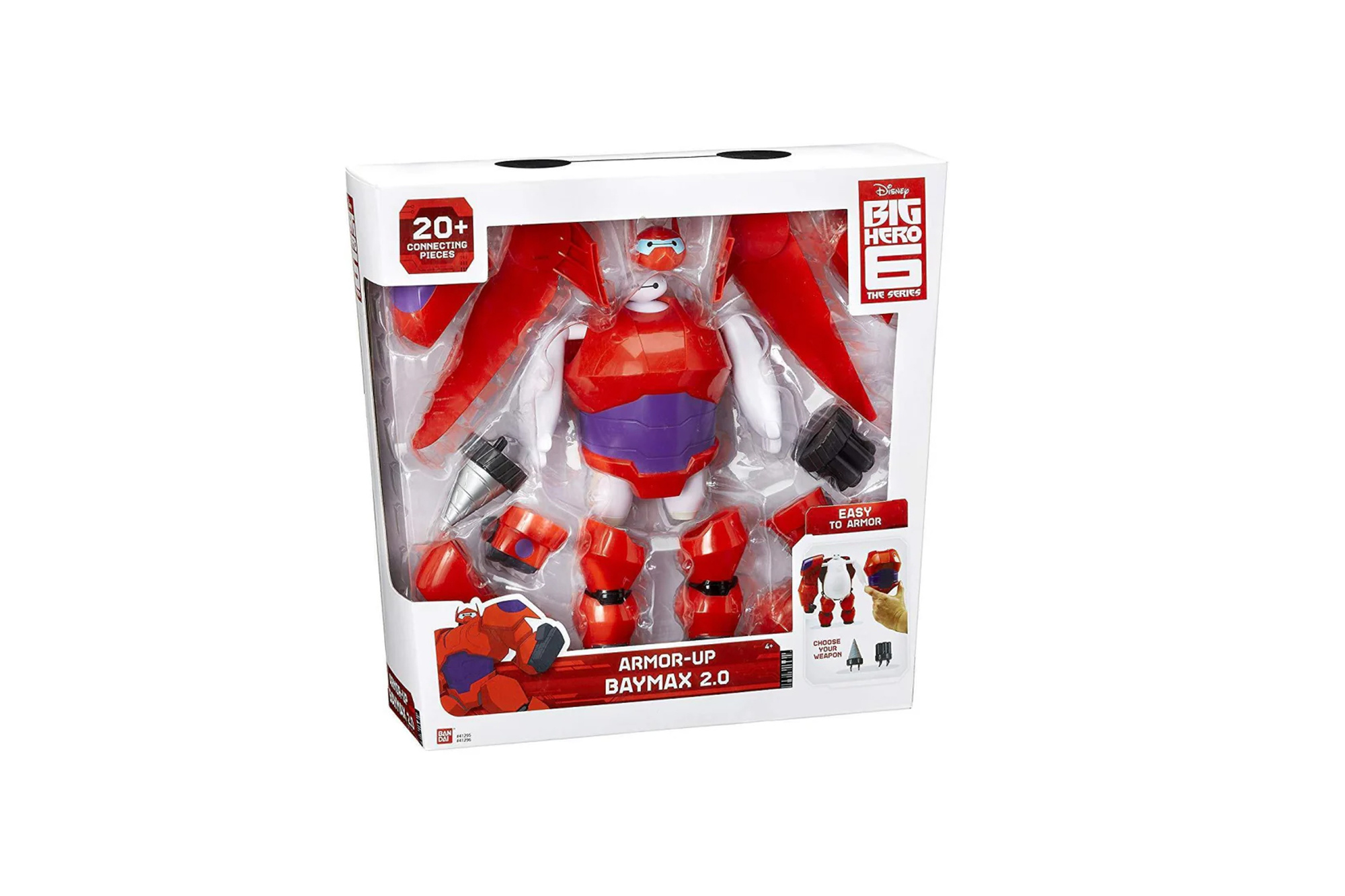 Big Hero 6 Baymax Rüstung Figur 2.0 Armor Up Spielzeug