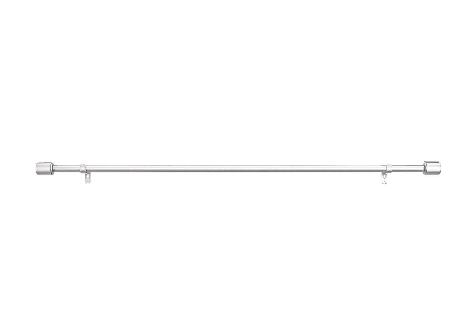 Amazon Basics Gardinenstange 91-182 cm Nickel