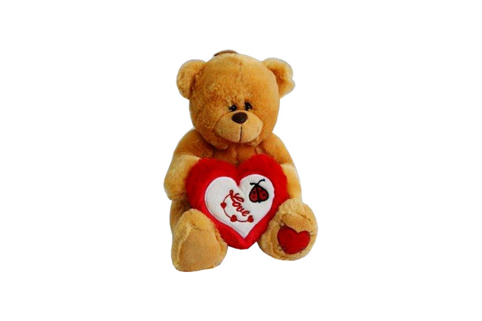 Teddybär Plüschtier mit Herz 28 cm 130259