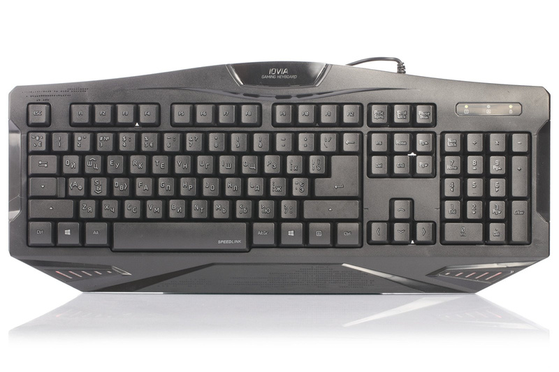 Speedlink Iovia Gaming-Tastatur, ukrainisches Layout