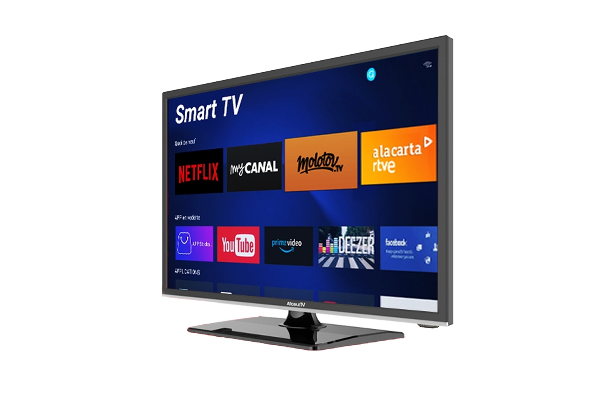 Telewizor MobileTV Silverline 22" LED DVD DVB-S2 T2 C CI+ Bluetooth