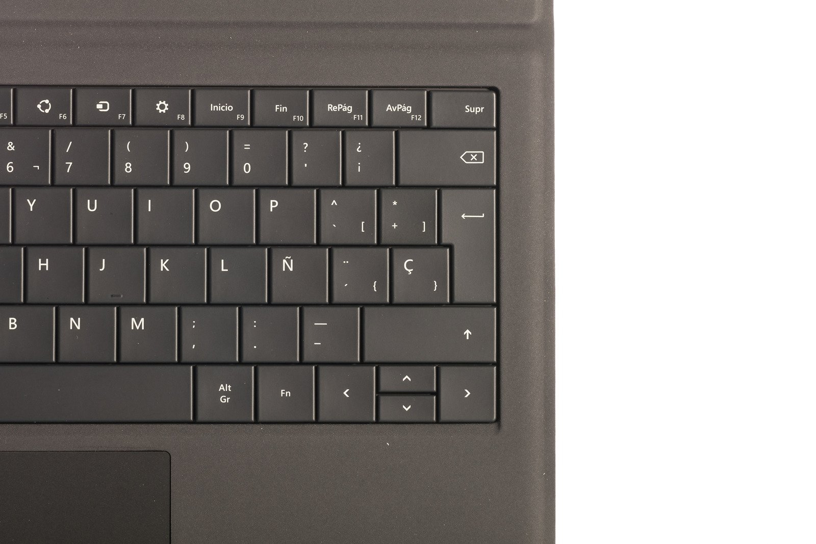 Keyboard Microsoft Surface Type Cover Pro 3 Black QWERTY (Spanish) Grade A