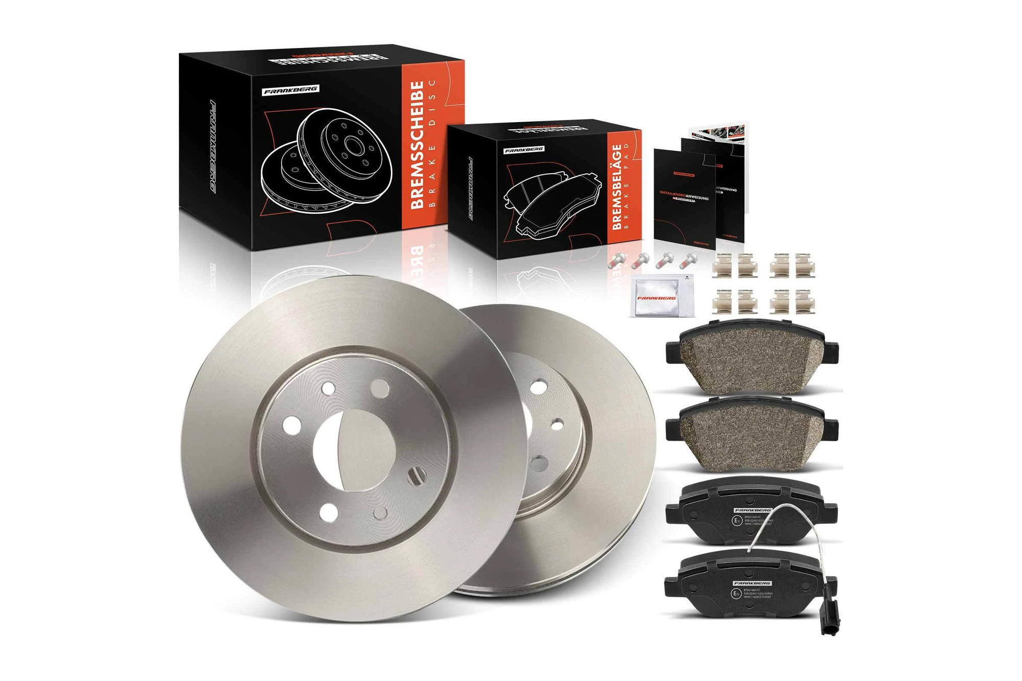 Tarcze klocki hamulcowe przód Alfa Mito Fiat Panda Bravo Stilo 257mm