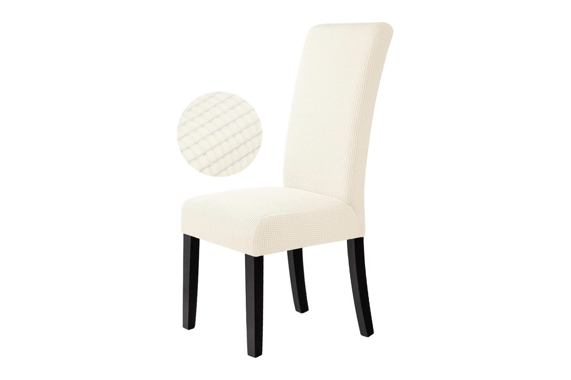 Universal cream chair covers 4 pcs.
