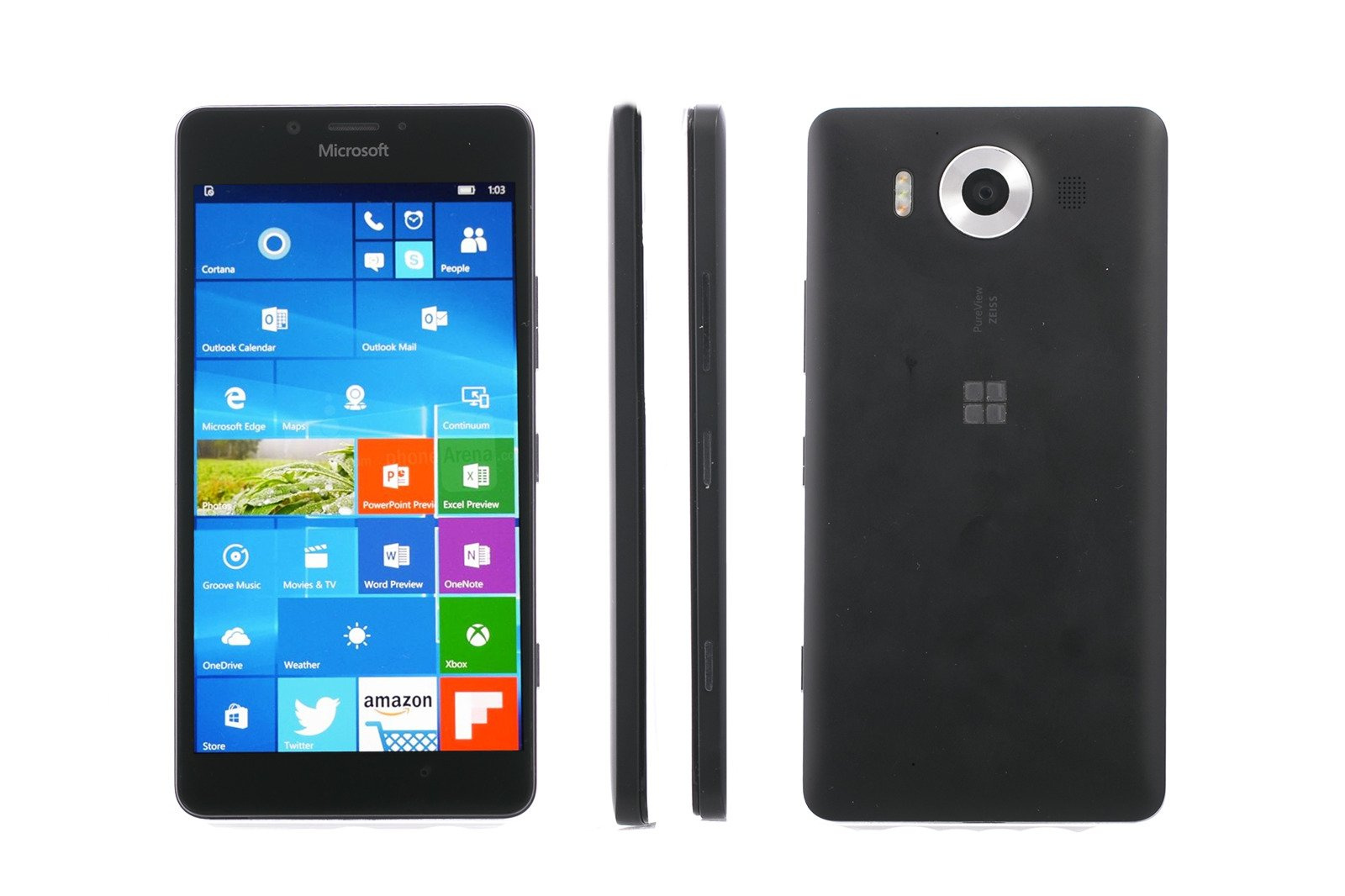 Smartphone Microsoft Lumia 950 RM-1104 Black Grade B