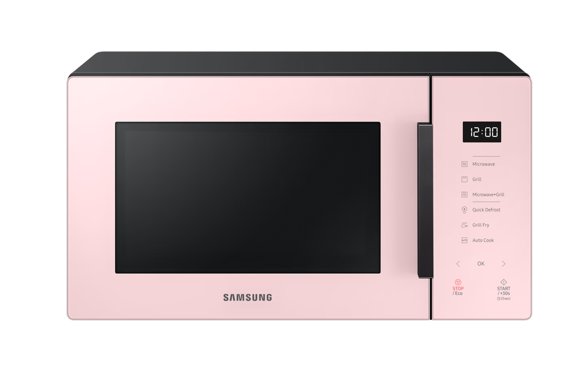 Samsung MG23T5018CP Mikrowelle mit Grill 23L 1100W Puder