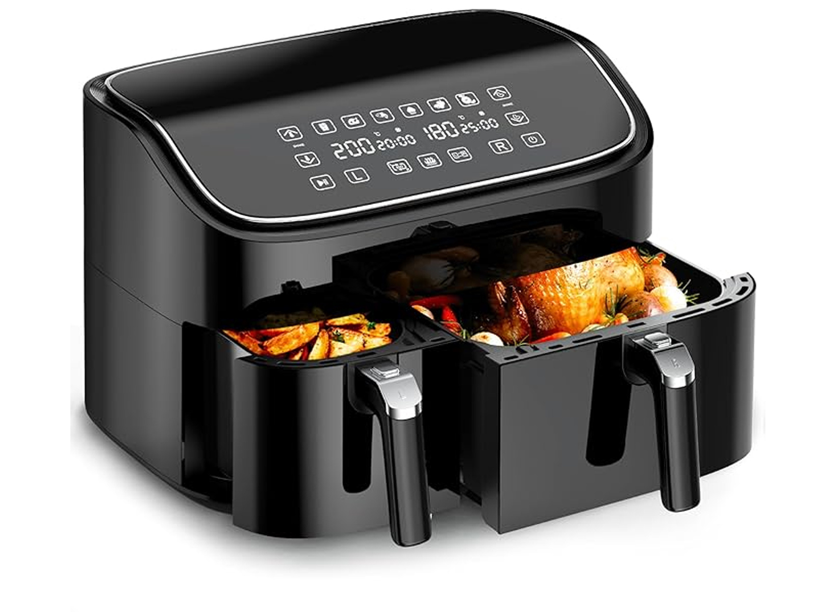 Frytkownica beztłuszczowa Cookwise AFD-6300A 9L 2850W Dual Zone