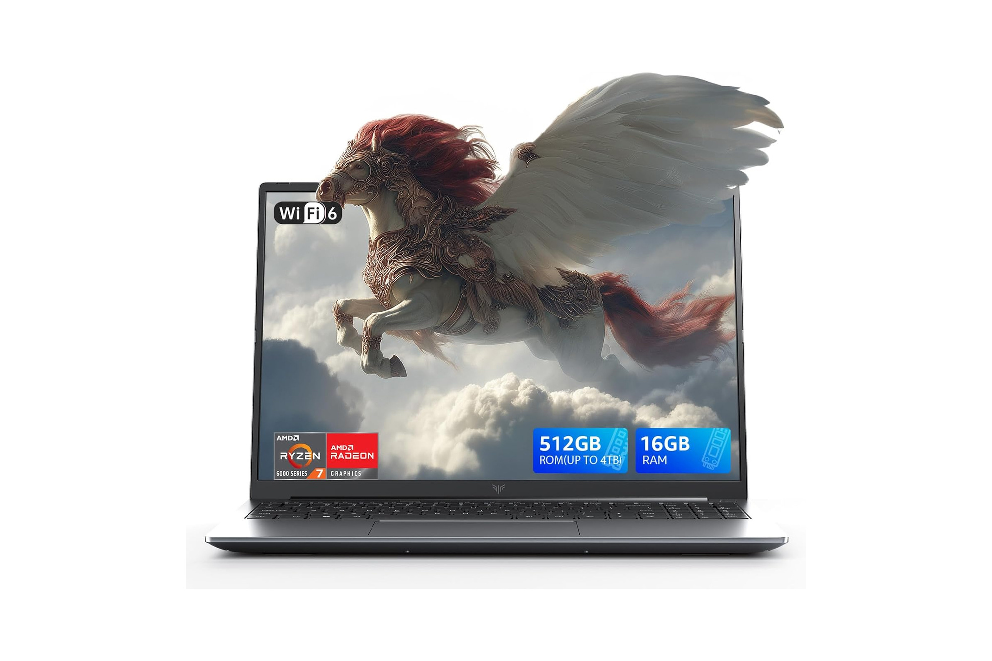 ACEMAGIC 16" Gaming Laptop Ryzen 7 7735HS 16GB RAM DDR5 512GB SSD 1200p Metal