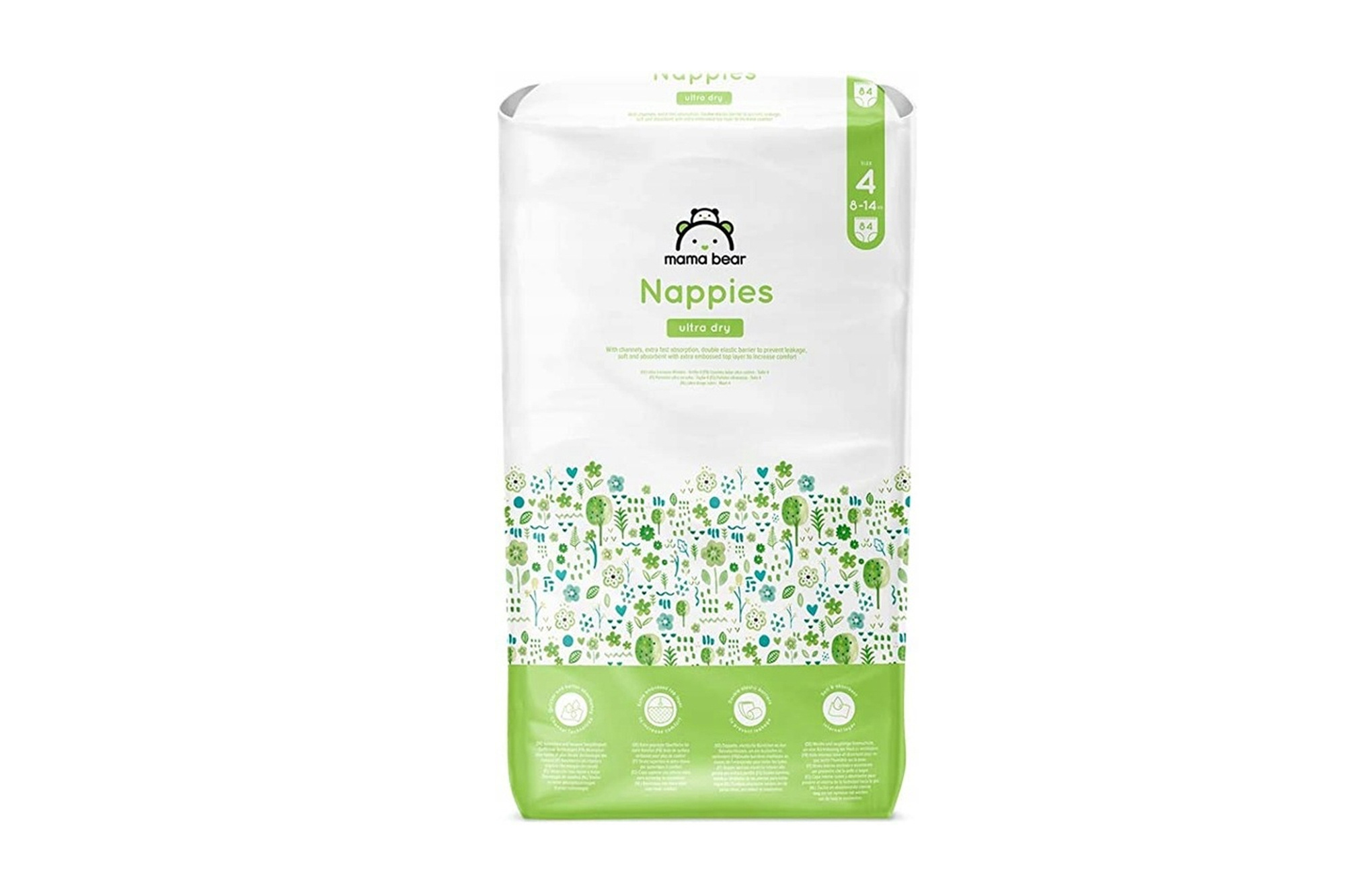 Mama Bear Nappies Pieluszki r. 4 (8-14kg) 84szt