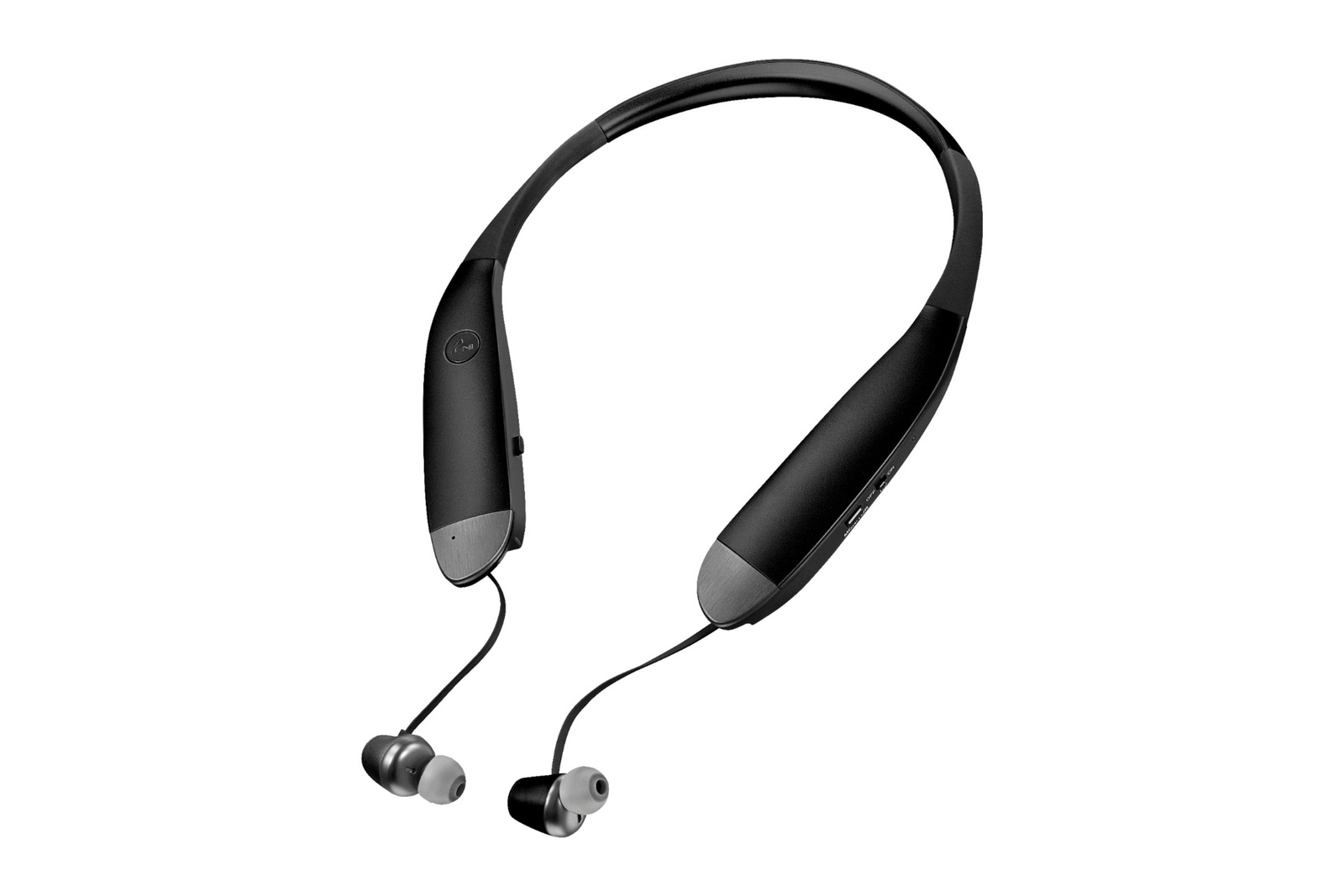 Insignia Wireless Noise Cancelling In-Ear Headphones Black