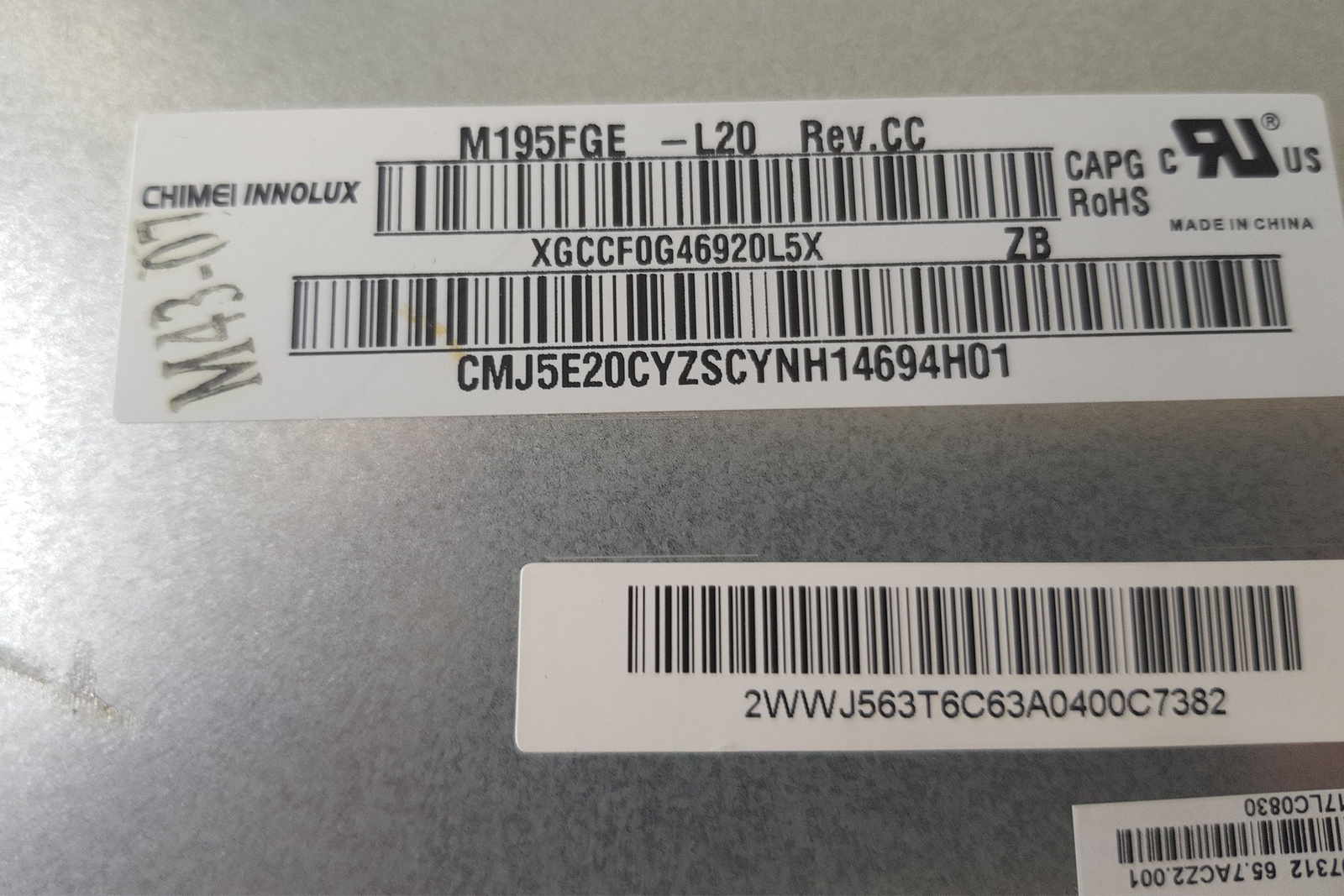 Innolux 19.5' M195FGE-L20 matrix