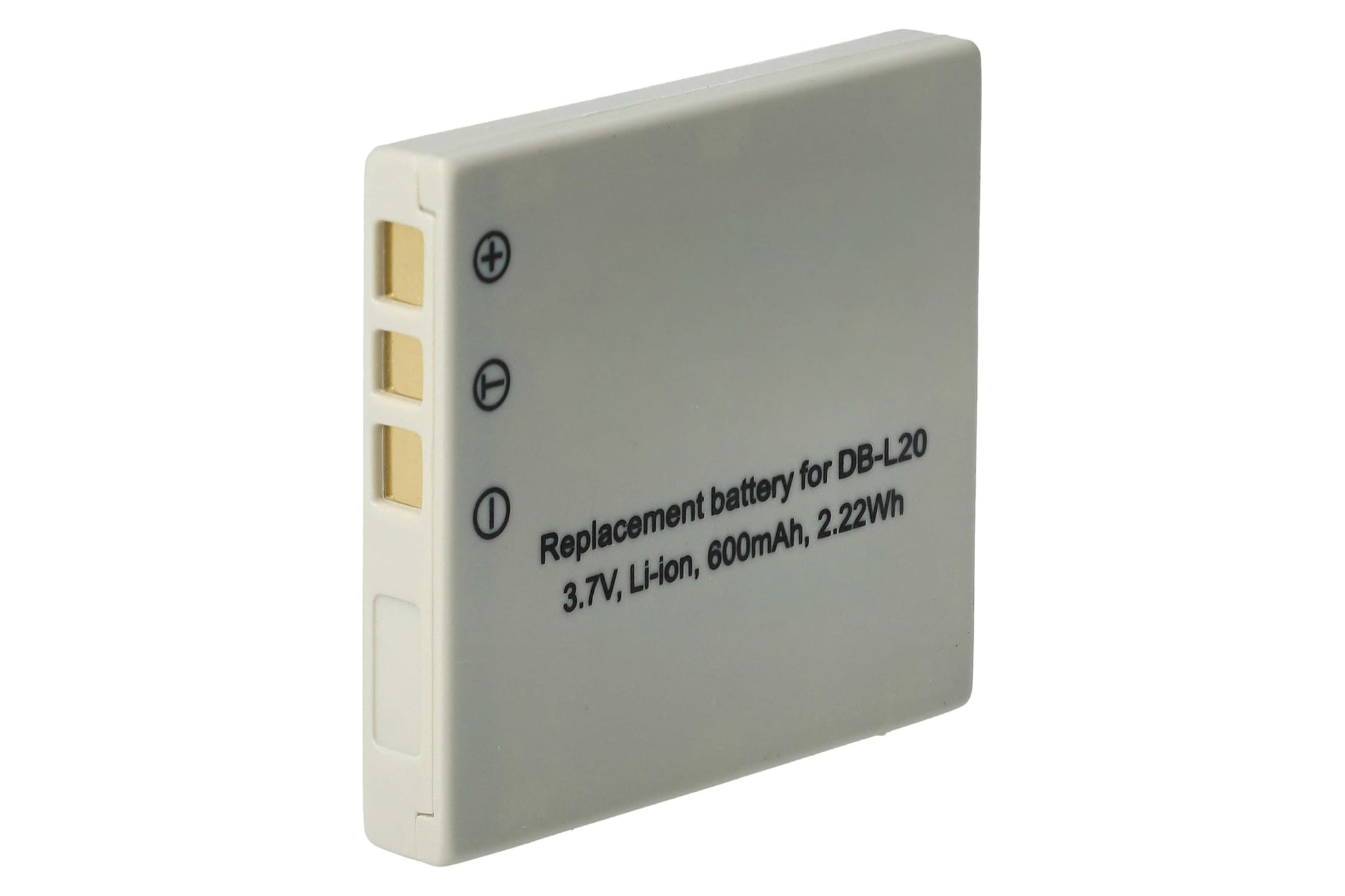 Battery battery for Sanyo Xacti DMX-C1 DMX-CA65 DB-L20 camera 600mAh