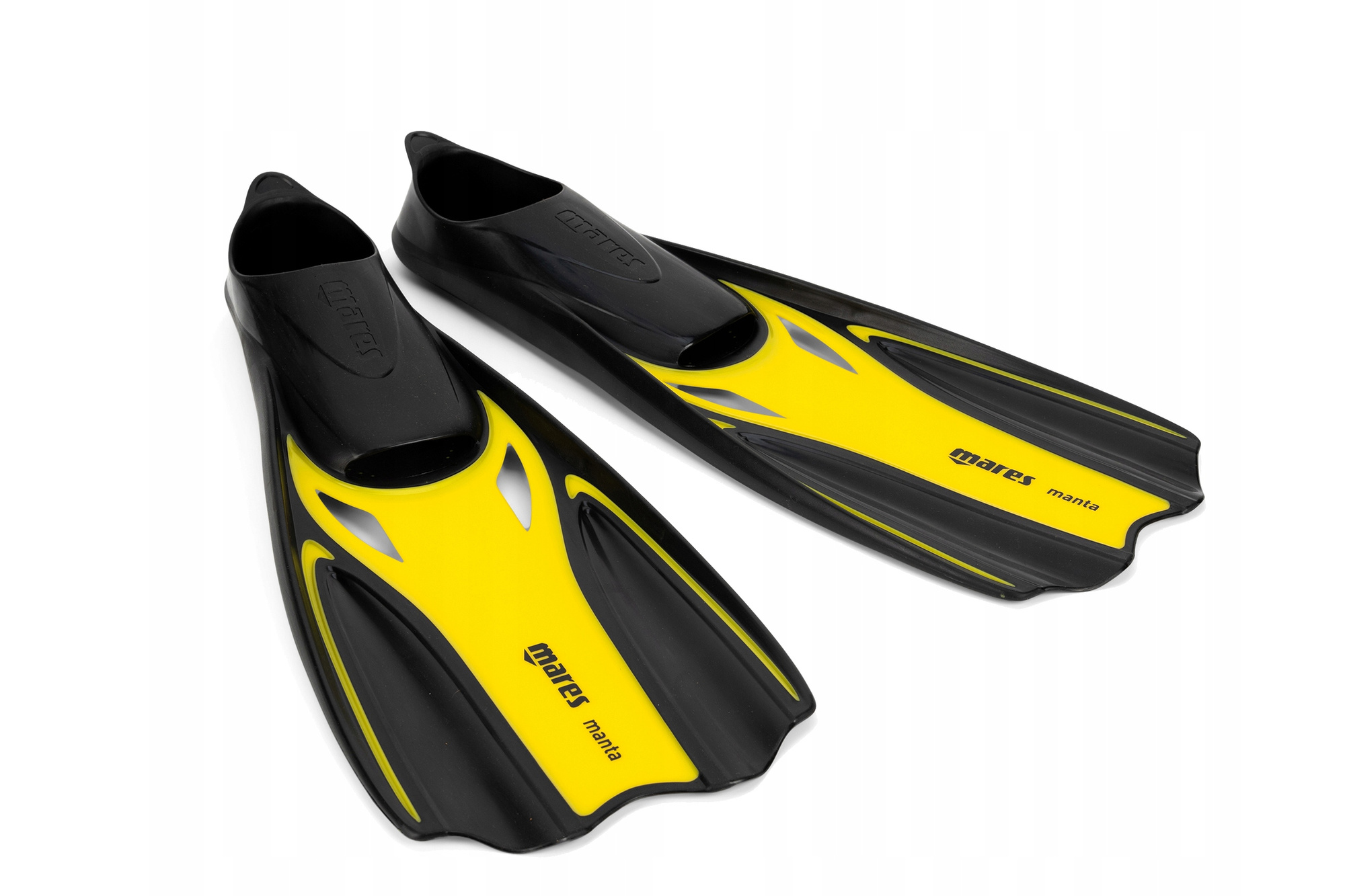 Mares Manta Junior Płetwy Snorkeling 34–35 EU Żółto‑Czarne