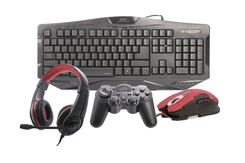 SpeedLink Gaming Set Mouse + Controller + Keyboard + Headset PC