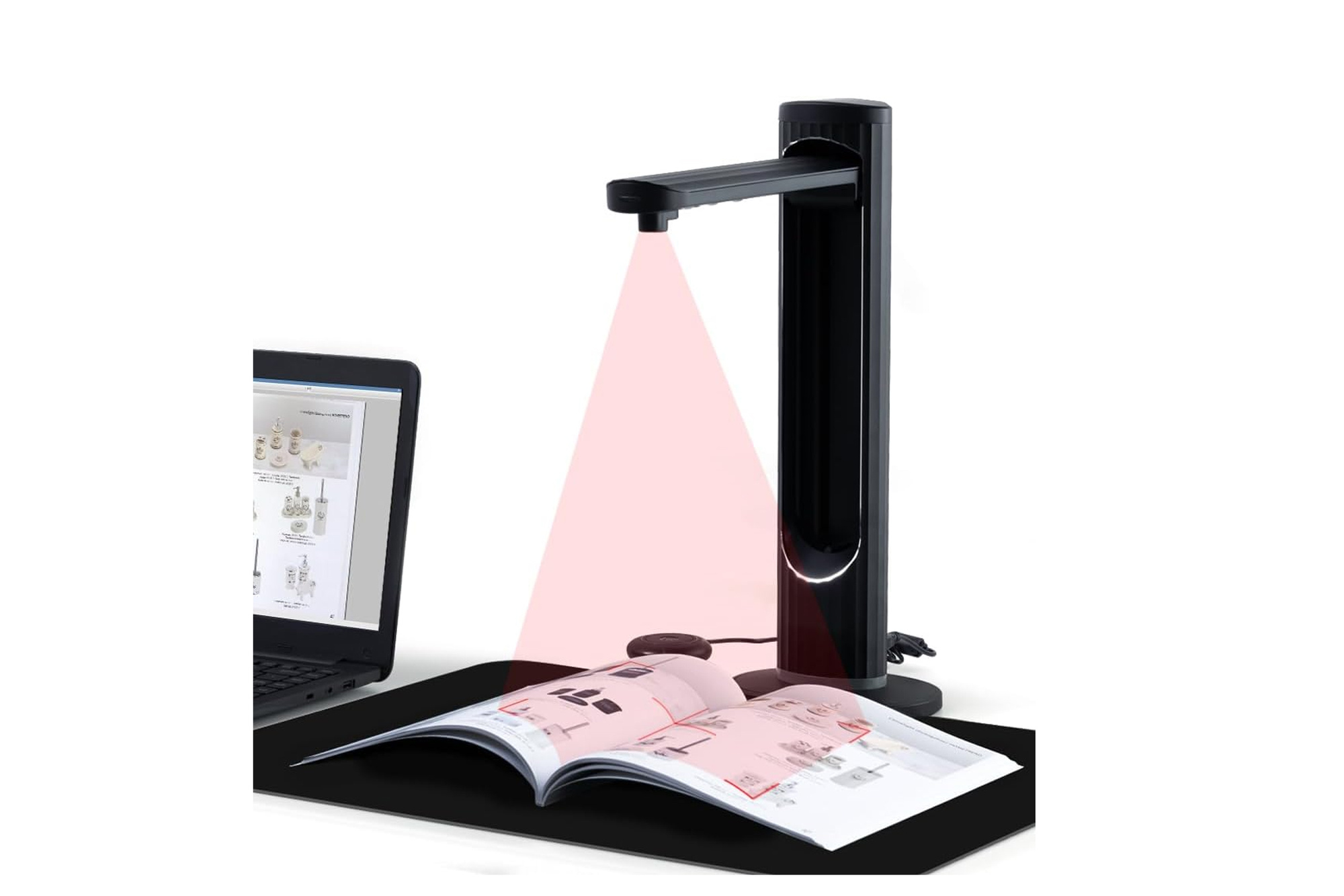 Savornest K2 Dokumentenkamera Buchscanner 23MP A3 OCR Glättung