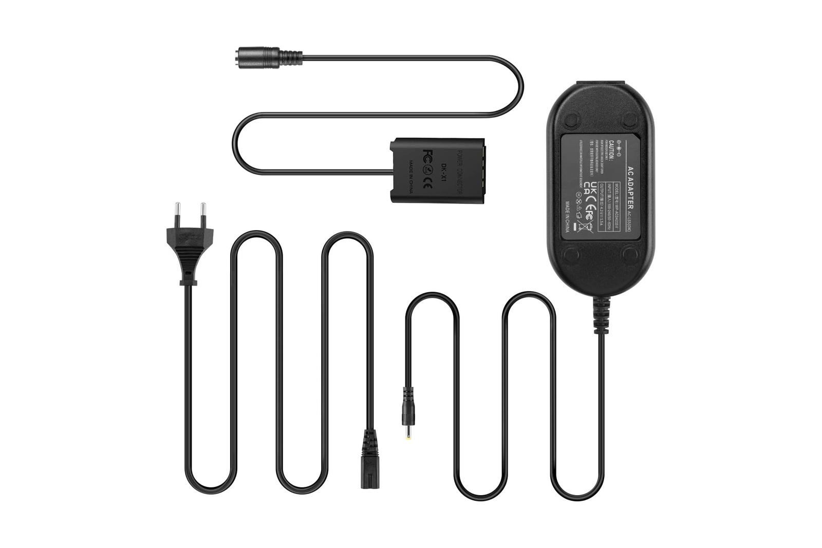 AC-LS5 Power Adapter DK-X1 Dummy NP-BX1 for Sony RX100 ZV1 HX90