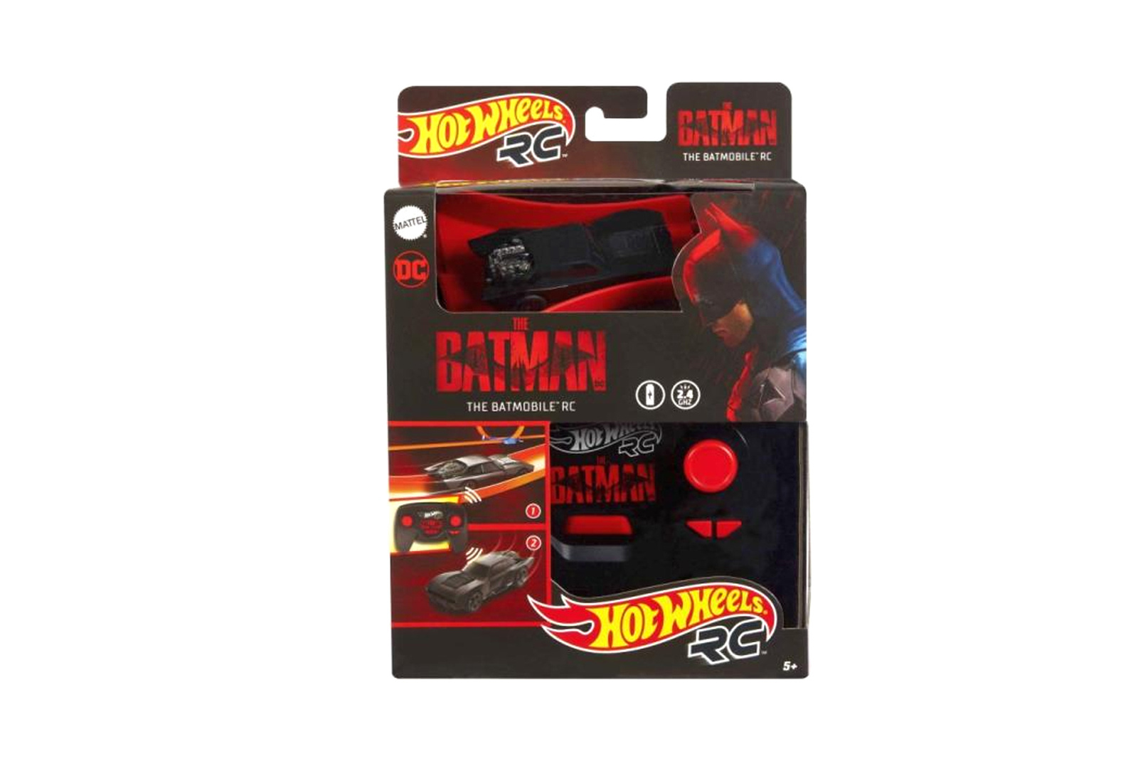 Hot Wheels R/C Fahrzeug 1:64 Batman Batmobil Ferngesteuertes HBL43