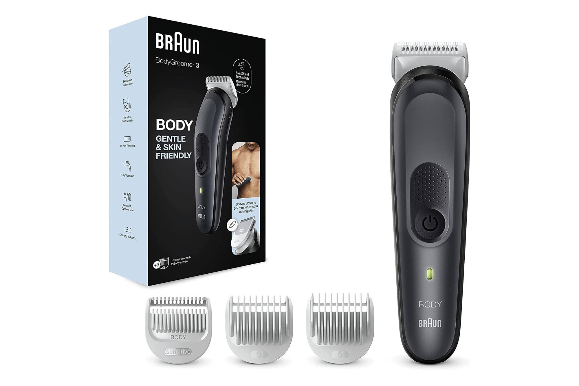 Maszynka męska trymer Braun Body Groomer 3