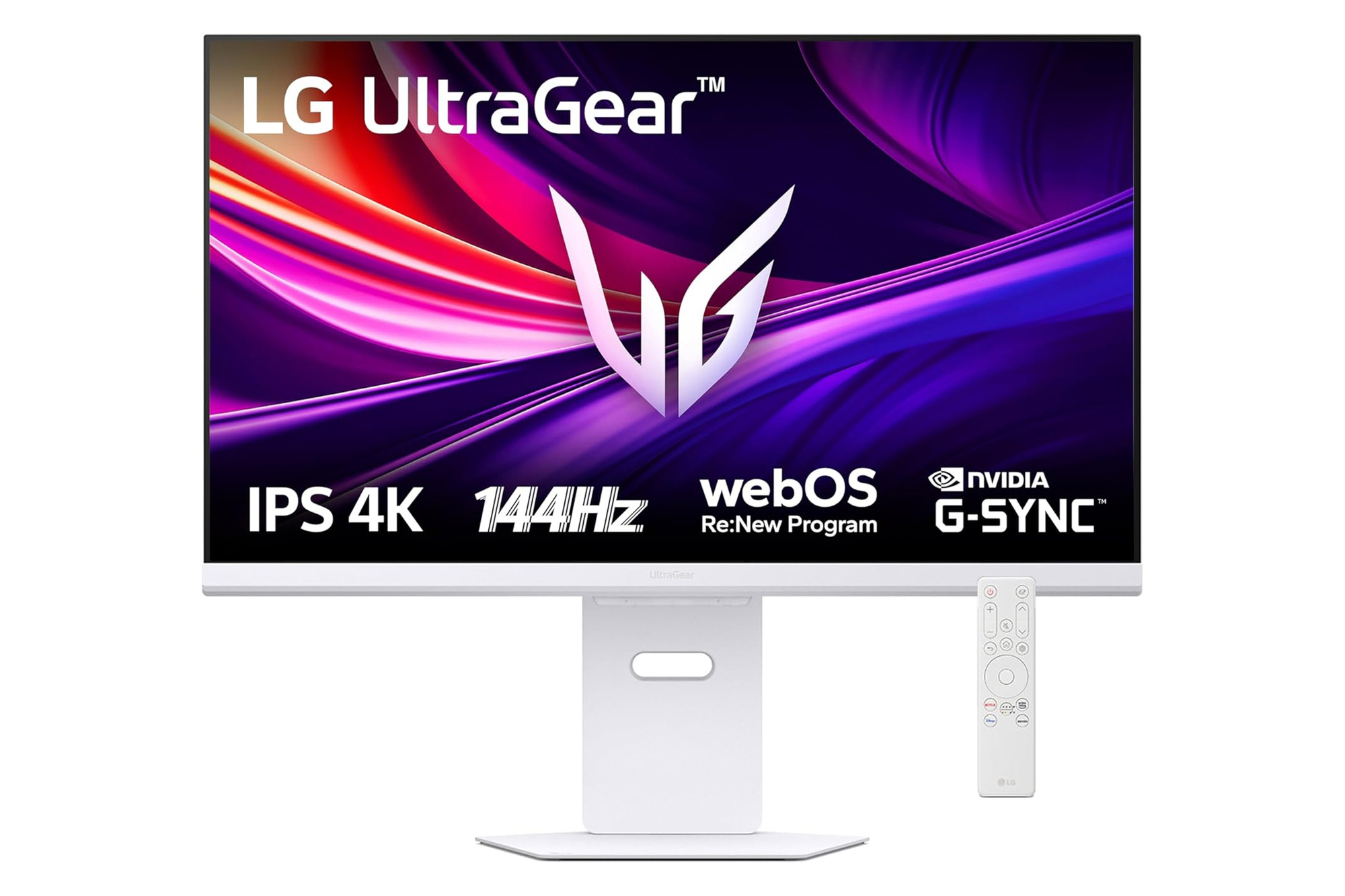 Monitor LG UltraGear 32G810SA 32" 4K IPS 144Hz Smart webOS Biały