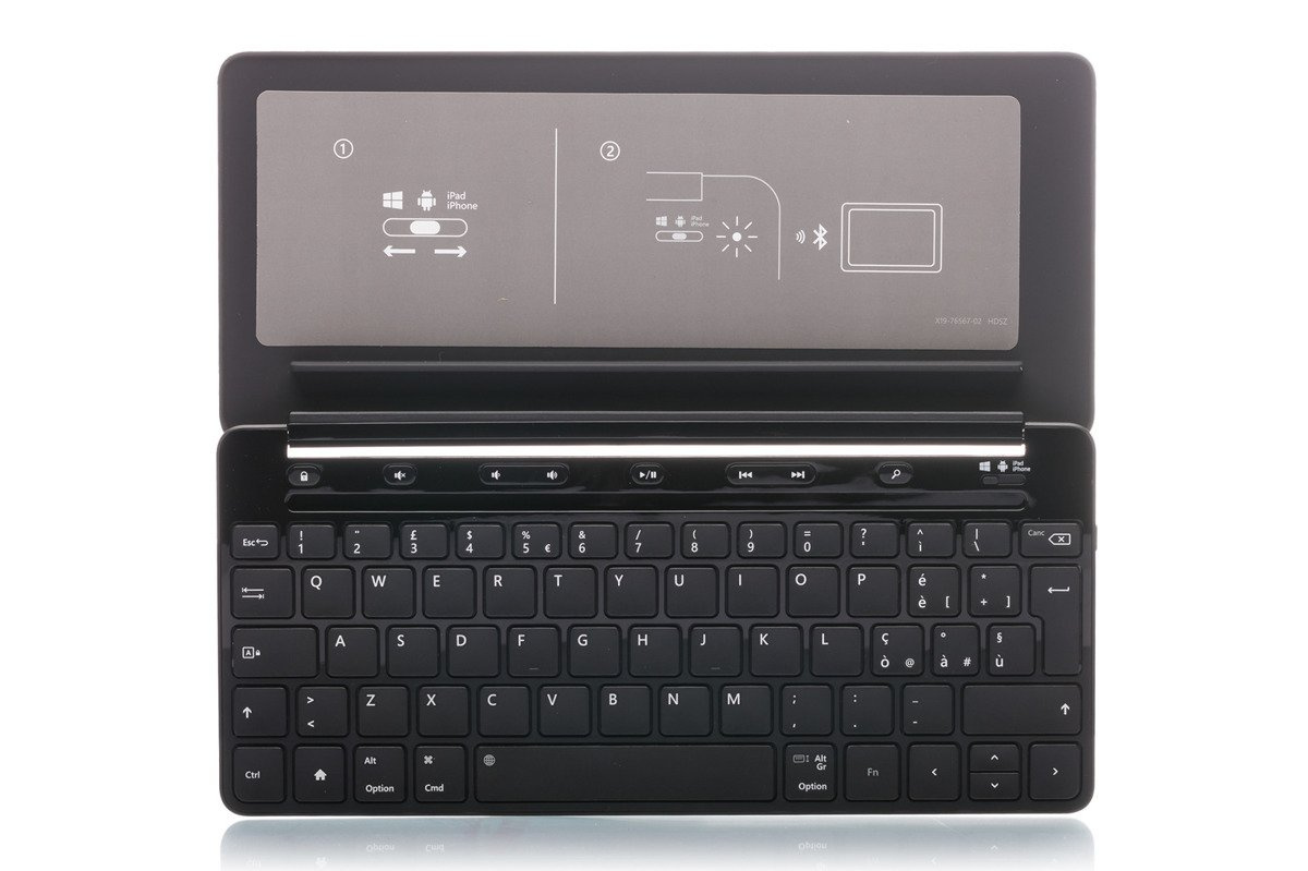 Keyboard Microsoft Universal Mobile (Italian) P2Z-00013 Black QWERTY