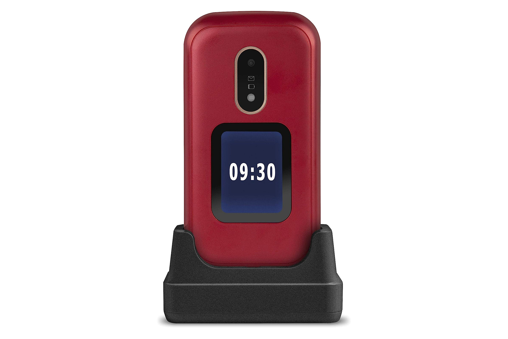 Doro 6061 Rotes Mobiltelefon für Senioren