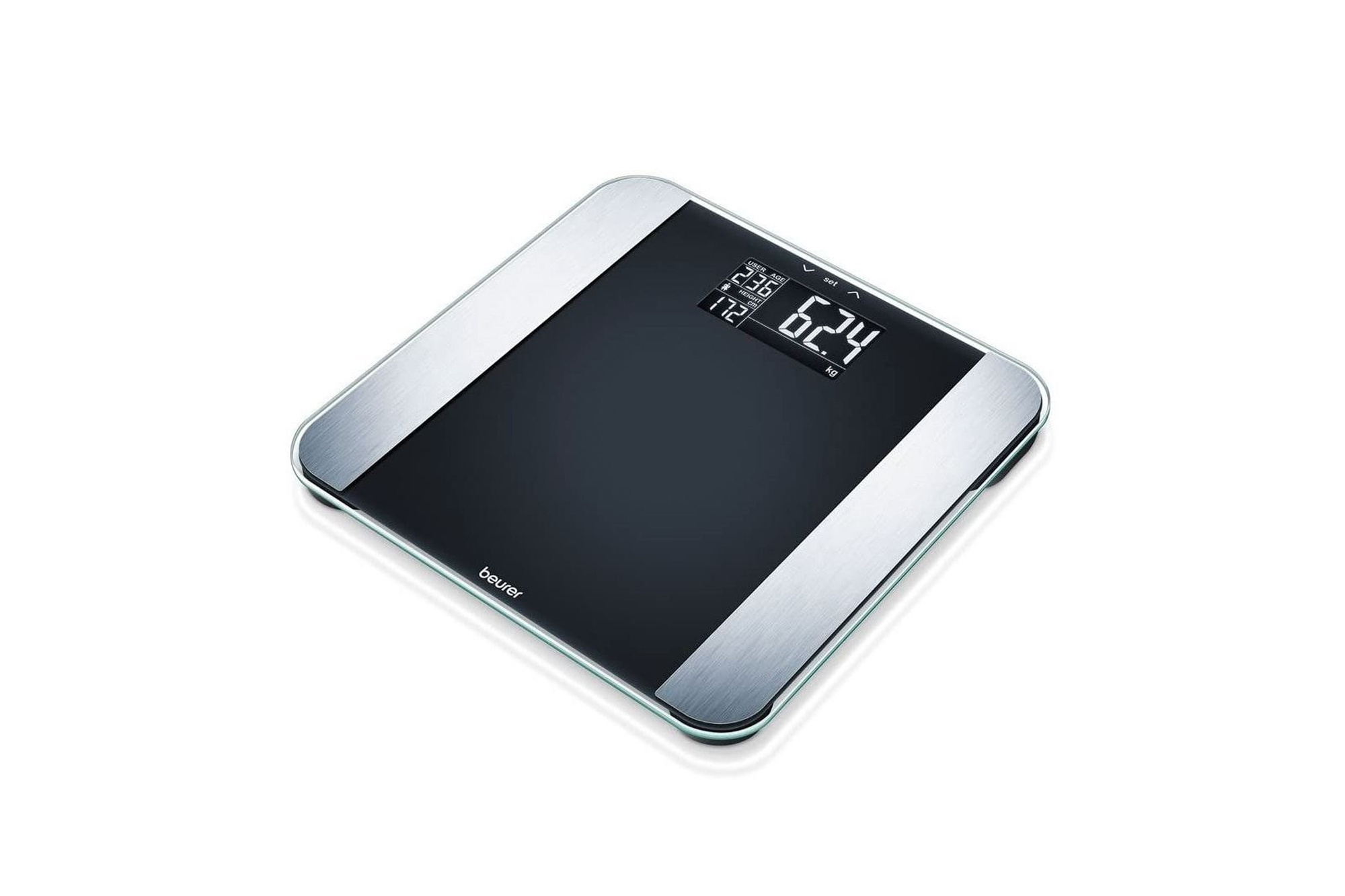 Beurer BF LE Limited Edition – diagnostische Glaswaage mit Körpermessung