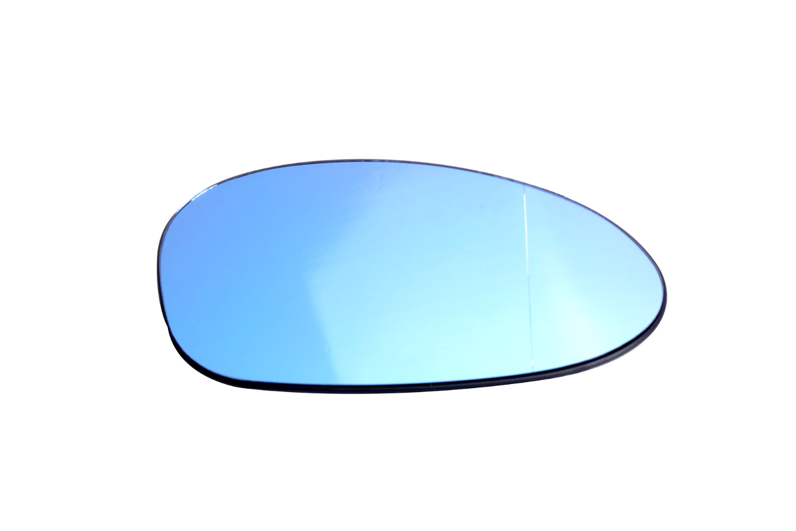 Right Side Wing Mirror Glass Heated Blue BMW E90 E91