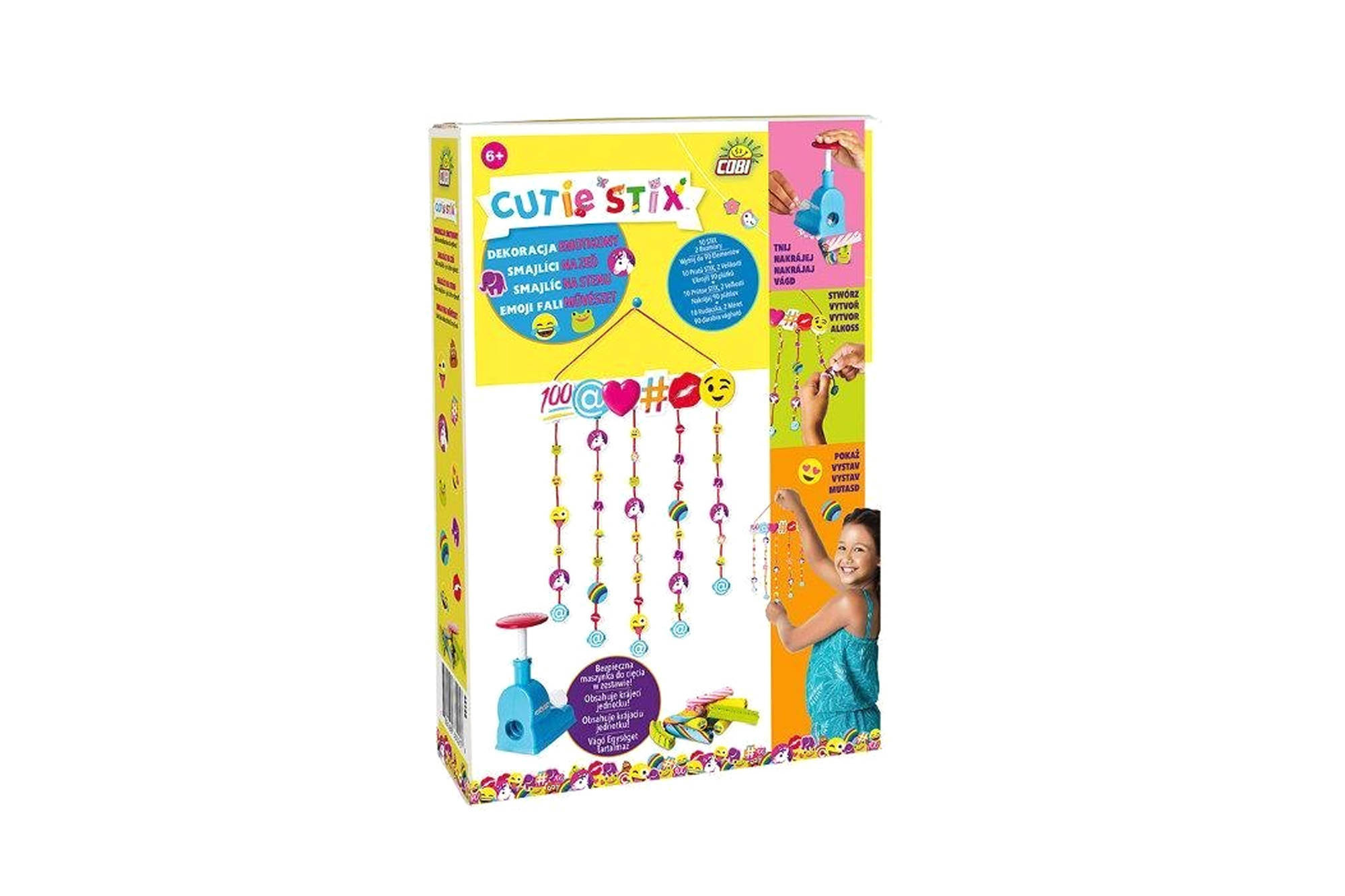 Cutie Stix Dekoracja emotikony