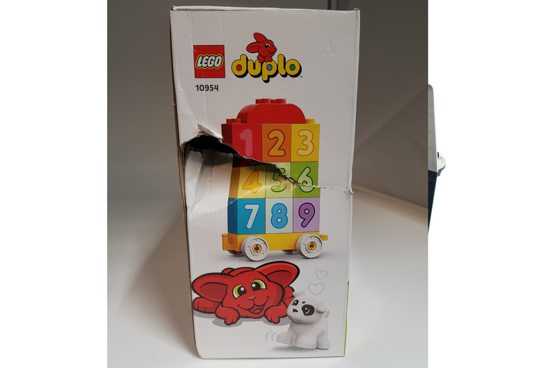 Lego Duplo Pociąg z cyferkami nauka liczenia 10954