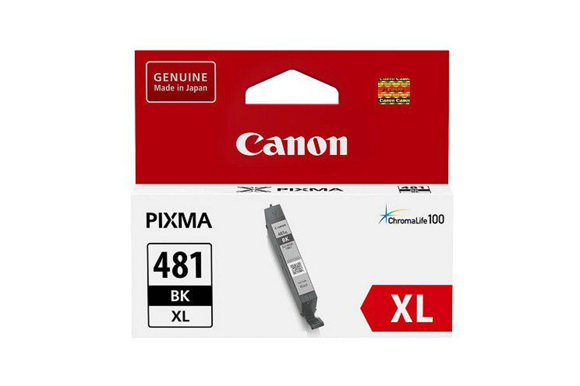Canon CLI-481BK XL ink PIXMA TS8140 TS9140 MEA region