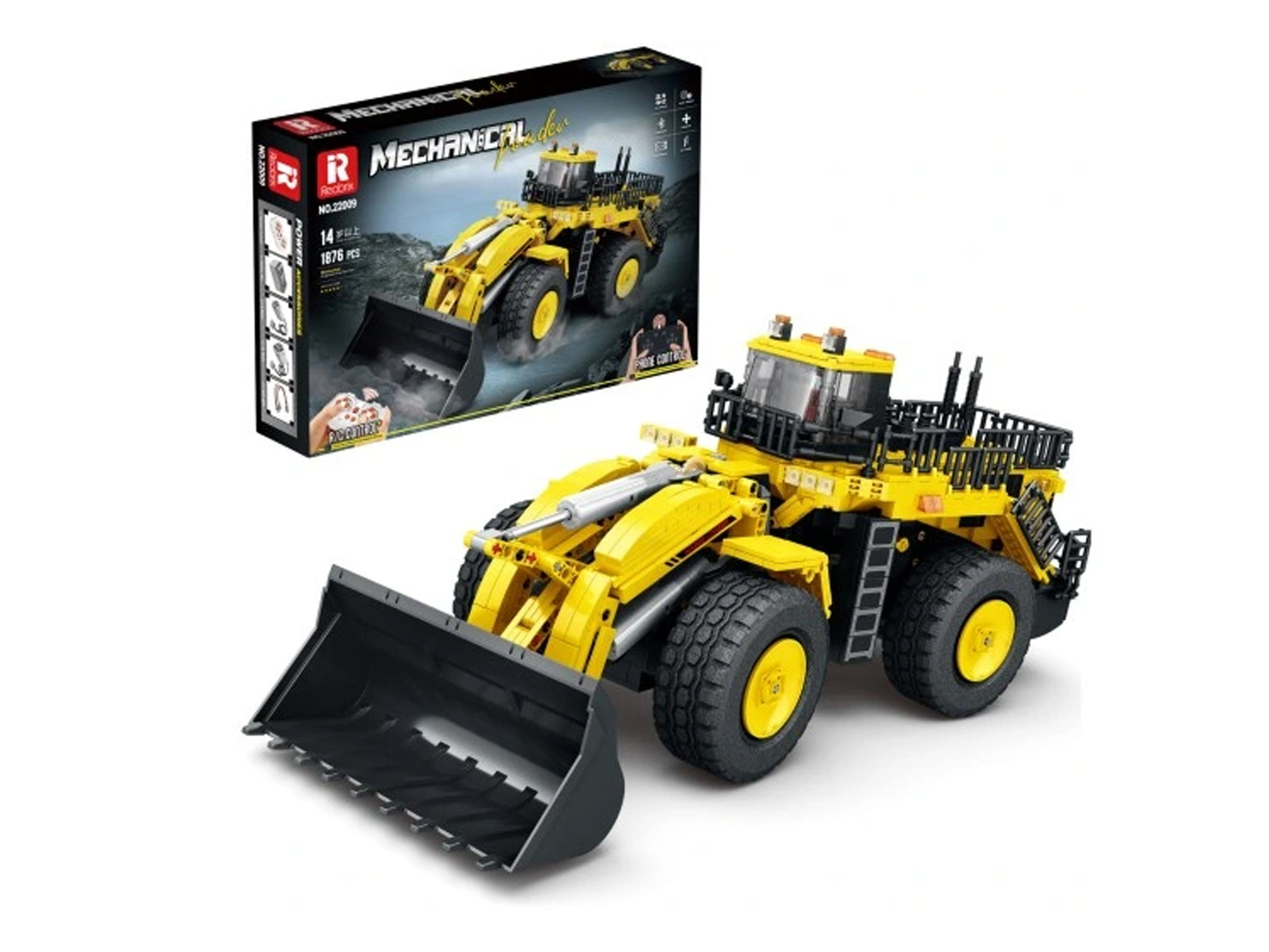 Reobrix 22009 Bausteine Gelber Lader 1876 Teile