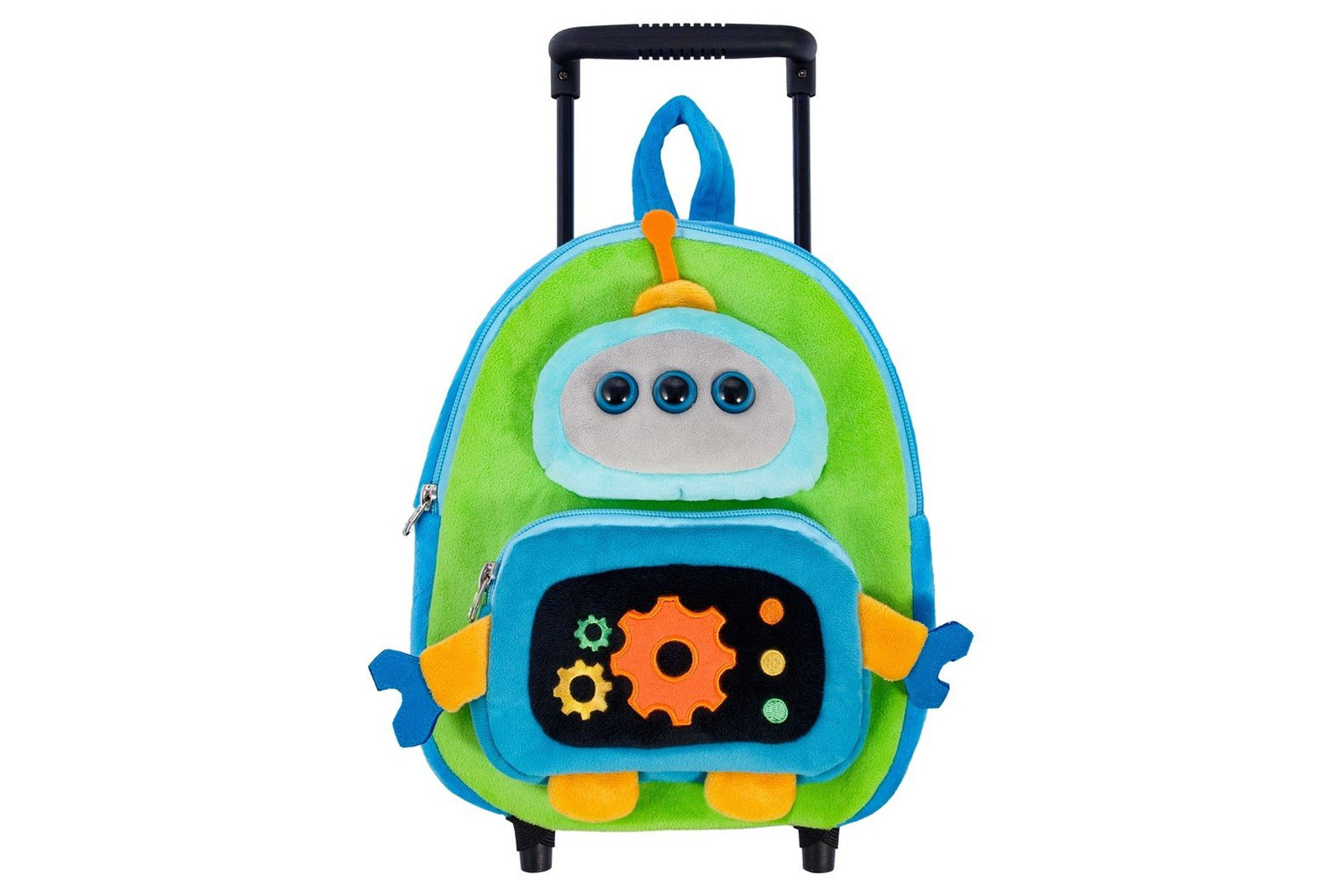Beppe Trolley Backpack Robot Blue/Green 13102