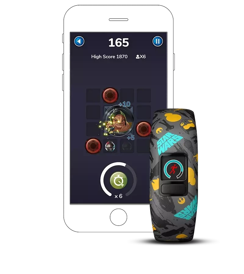 Pasek do Garmin Vivofit Jr. 2 Star Wars Ruch Oporu