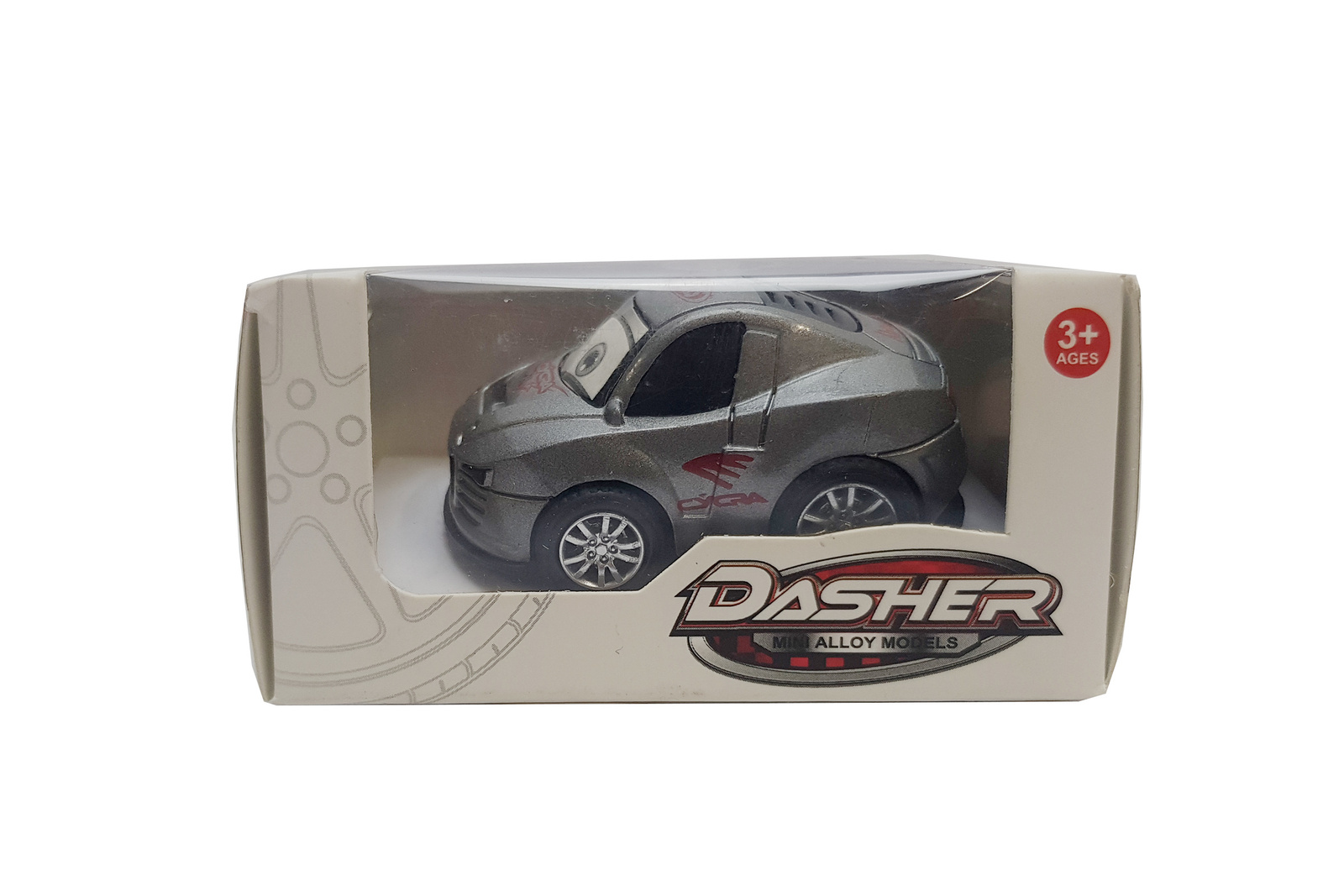 Dasher Modell Silbernes Spielzeugauto