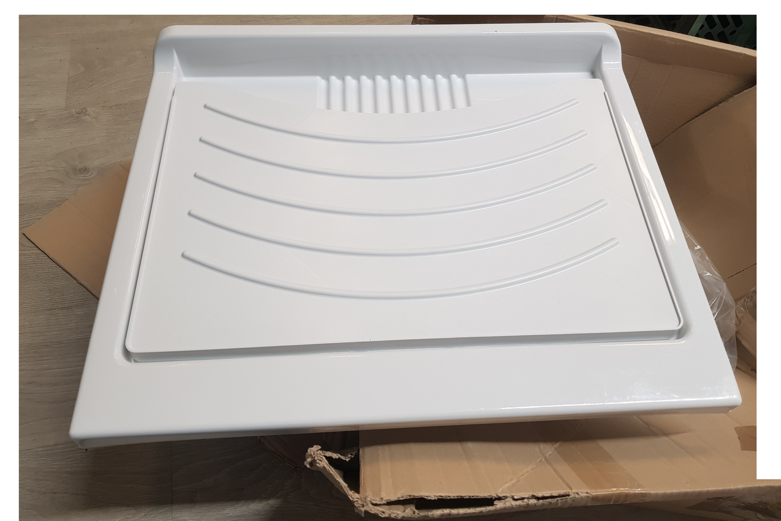 Negrari 9006K Indoor/Outdoor Resin Washbasin 45x50x87cm White